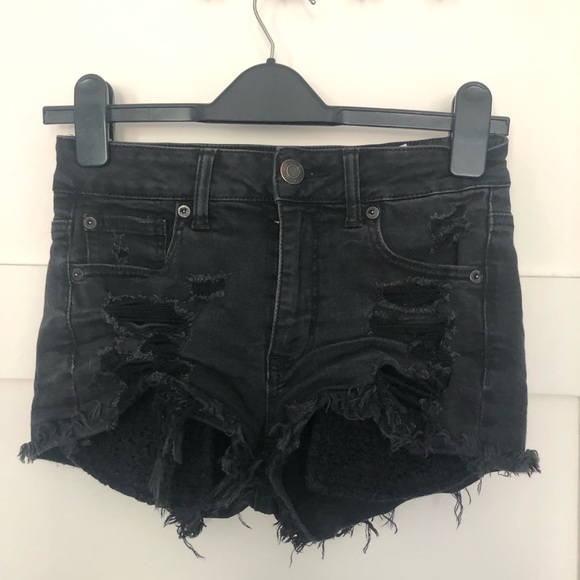 High Rise American Eagle Shorts - Picture 2 of 5